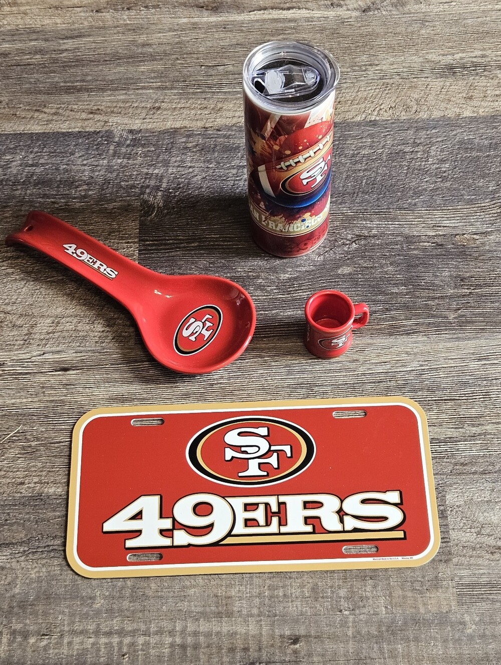 NFL San Francisco 49ers Merchandise LOT